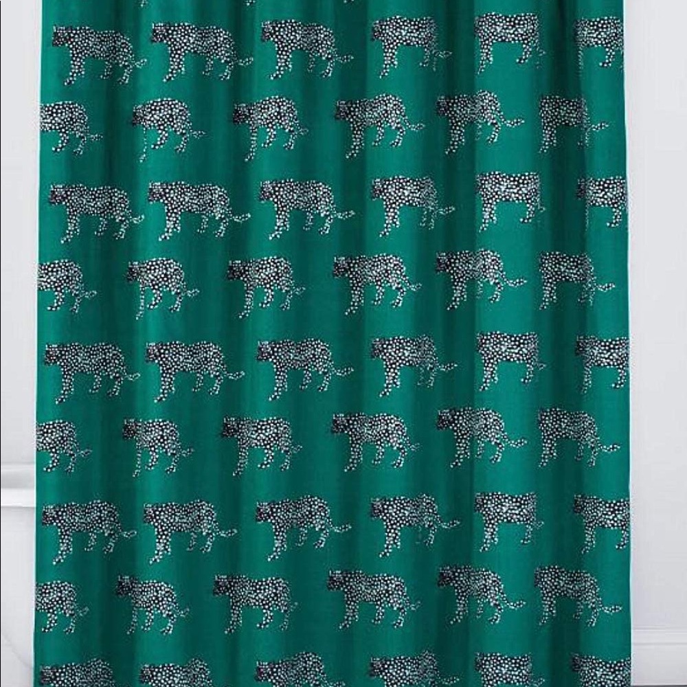 Opalhouse Green Panther Shower Curtain from Target